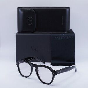 Valentino V-TALE II VLX-139A Aviator Eyeglasses 52mm - Shiny Black